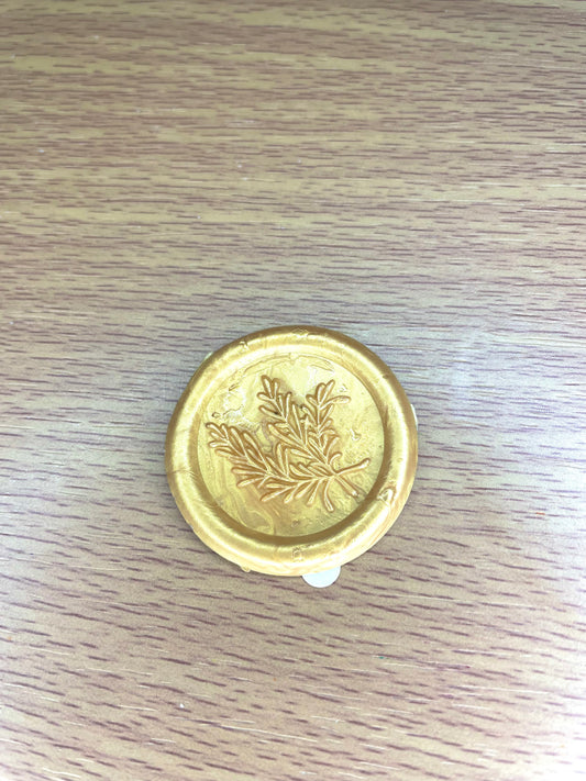 Leaves Wax Seal Stickers