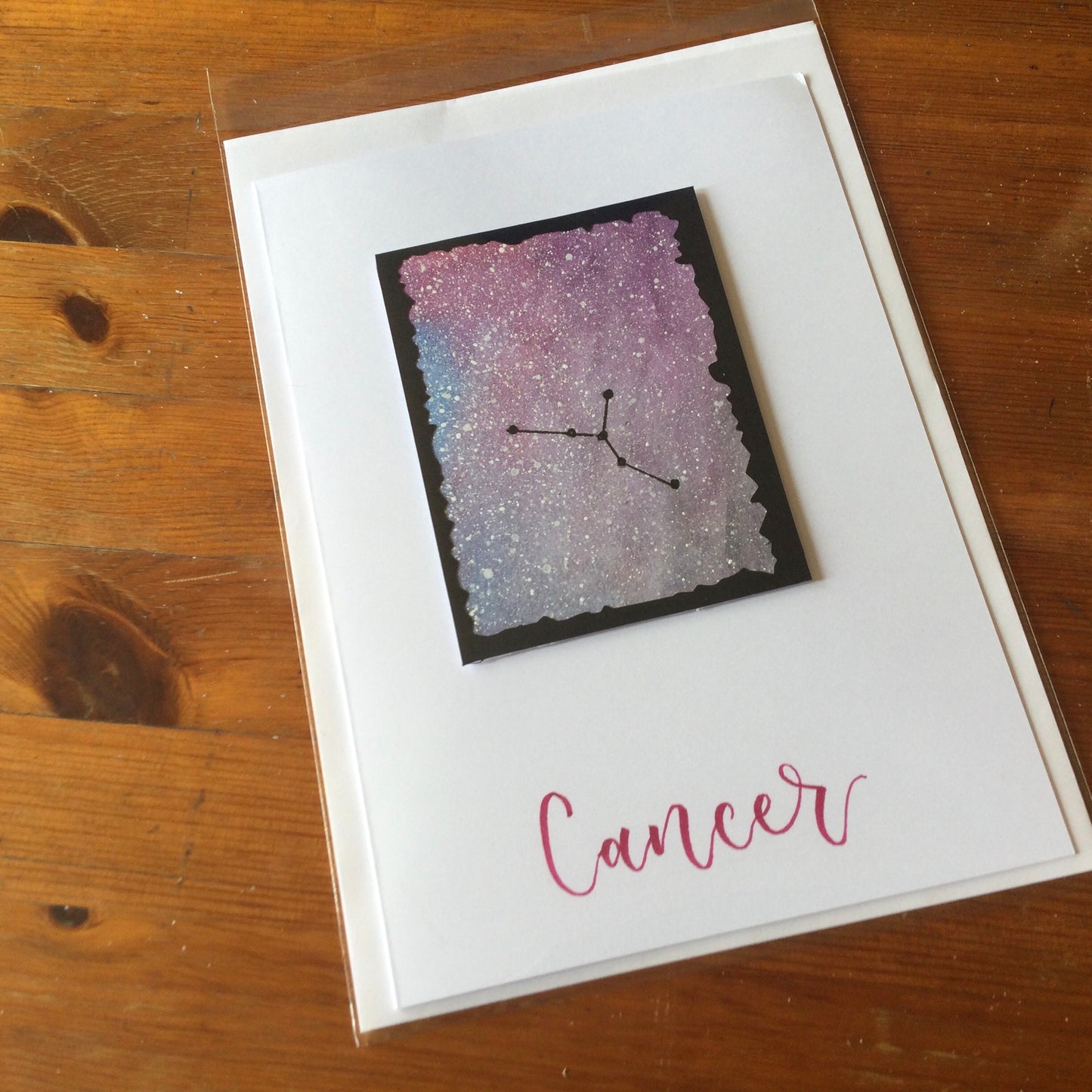 Astrology Constellation Greeting Card