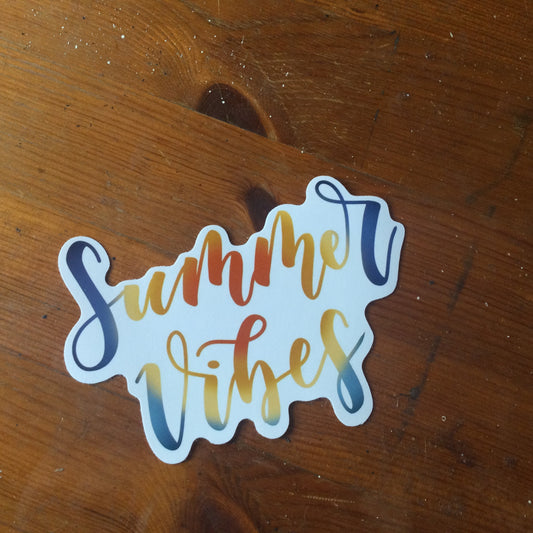 Summer Vibes Sticker