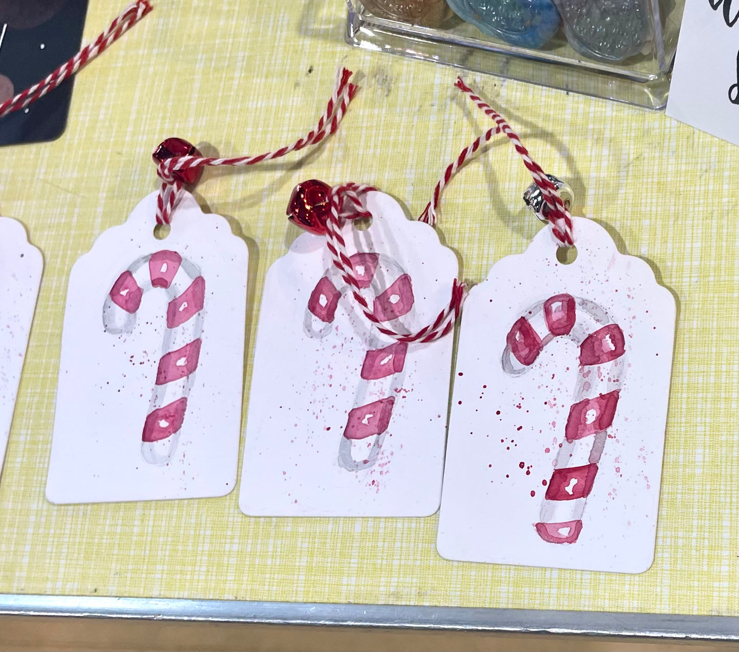 Candy Cane Gift Tag